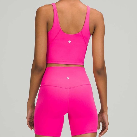 🌿NWT Lululemon Align Tank Top Sonic Pink - Picture 3 of 3